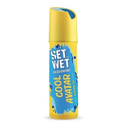 SET WET Deodorant Cool Avatar for Men 150 ml