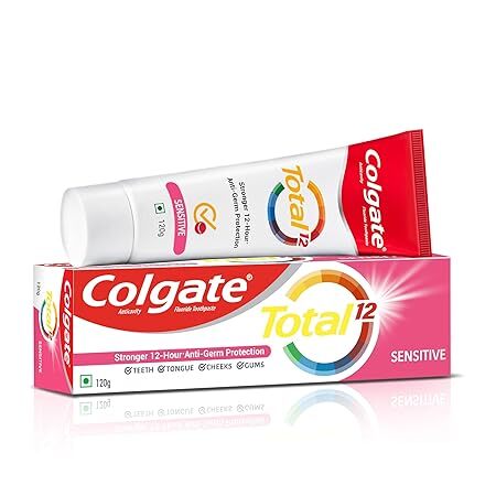Colgate anticavity fluoride toothpaste tatal 12 sensitive 120 g