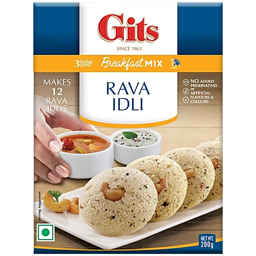Gits Breakfast Rava Idli Mix 200g