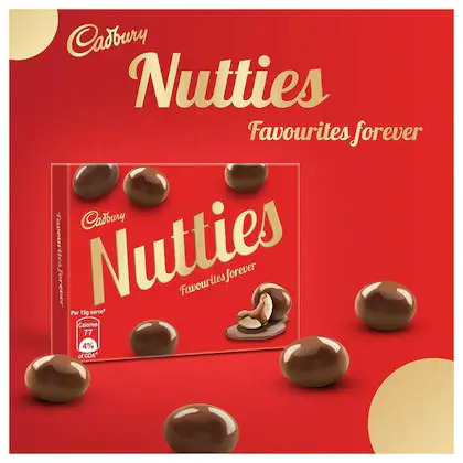 Cadbury Nutties Favourites Forever, 30G