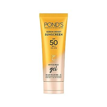 Pond's Serum boost Sunscreen Gel SPF 50, 50 gm