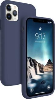 Iphone 11 Pro Silicon Back Cover  Blue