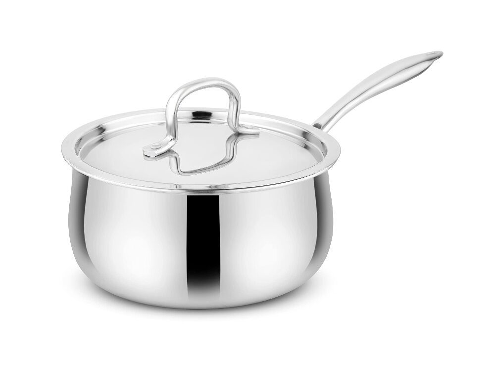 Prabha Triply Metel Elant Saucepan , 11-1021