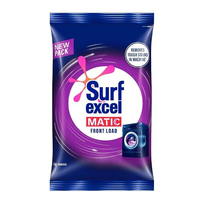 Surf Excel Matic Front Load Detergent Washing Powder 2 kg