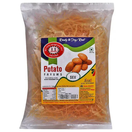 J.J Sev Potato Fryums 200g