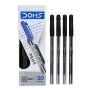 DOM's 0.6 GL Ball Point Pens (Pack of 20)