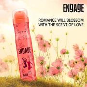 Engage Blush Deodorant for Women, Fruity and Floral, Skin Friendly 150 ml