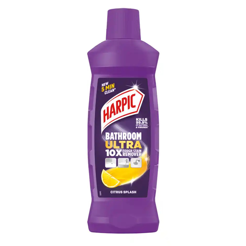 Harpic Bathroom Ultra 10X Tough Stain Remover Citrus 500 ml