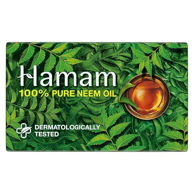 Hamam 100% pure neem oil dermatologlcally tested 150g*4