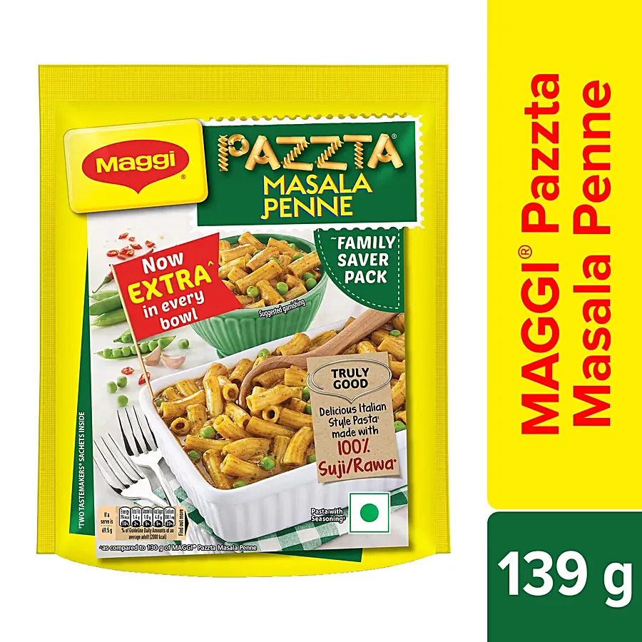 Maggi Pazzta Masala Penne Family Saver Pack, 139 g