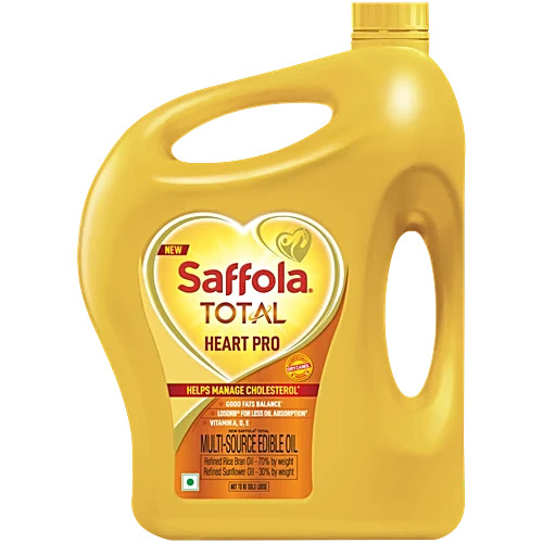 Saffola Total Edible Oil - Heart Pro, 5L