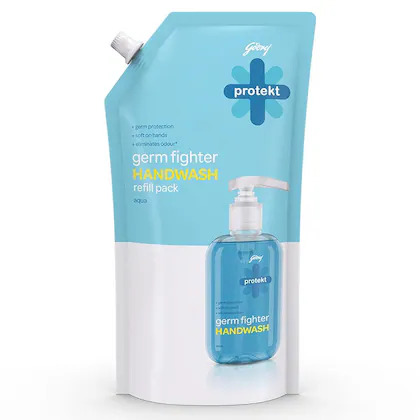 Godrej Handwash Refill Pack Grrm Fighter Aqua 725ml