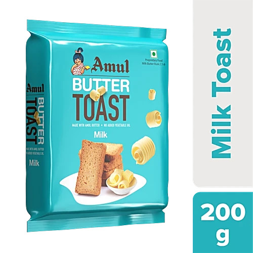 Amul Butter Toast Miik 200g