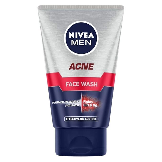 Nivea men acne facewash 100ml