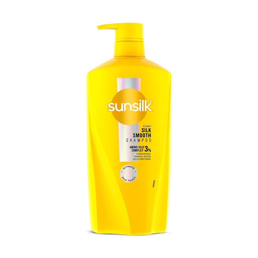 Sunsilk Flowy Silk Smooth Shampoo Amino Silk Complex 3% 650ml