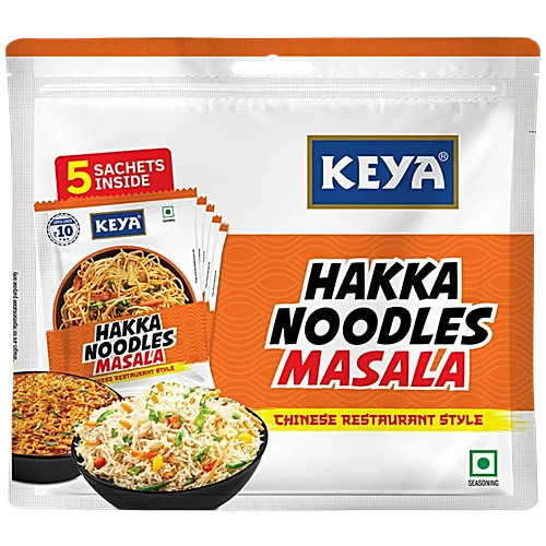 Keya Hakka Noodles Masala, 100 g (20 g x 5 Units)