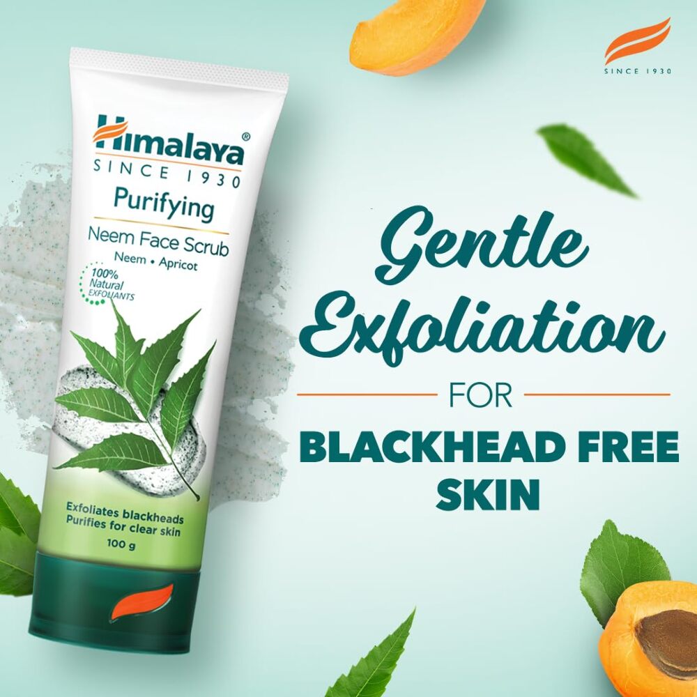 Himalaya Herbals Purifying Neem Scrub, 50g