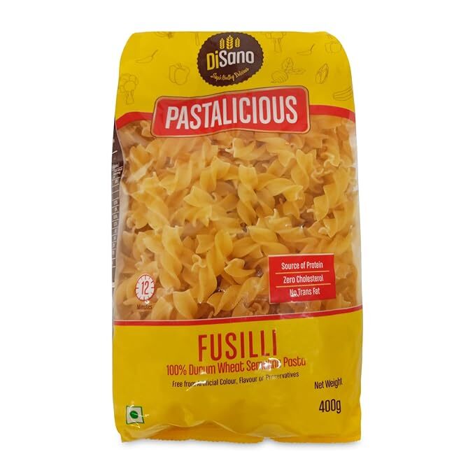 Disono Pastalicious Fusilli Pasta 400 g
