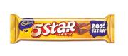Bulk deal Cadbury 5 Star Chocolate Bar,(Pack of 40)