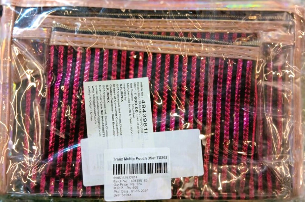 Tranx Multip Pouch 3Set TX202