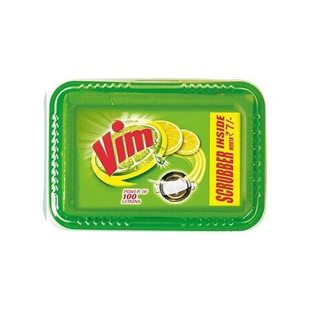 Vim Power Of 100 Lemons Dishwash Bar 240gm