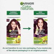 Garnier, Hair Colouring Creme, Long-lasting Colour, Smoothness & Shine, Color Naturals, Shade: 3.16 Burgundy, 70ml + 60g