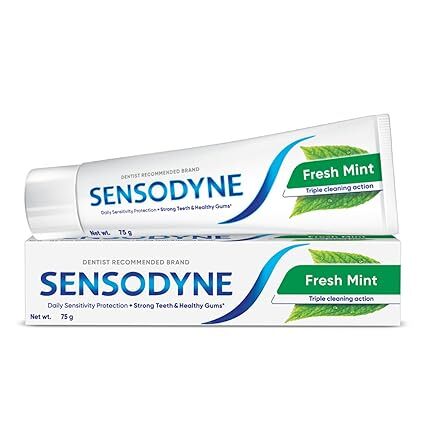 Sensodyne Fresh Gel Mint Toothpaste 75g