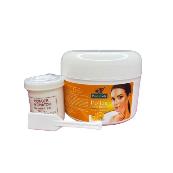 Pure Roots De-Tan Cream Bleach With Vit-C 18g
