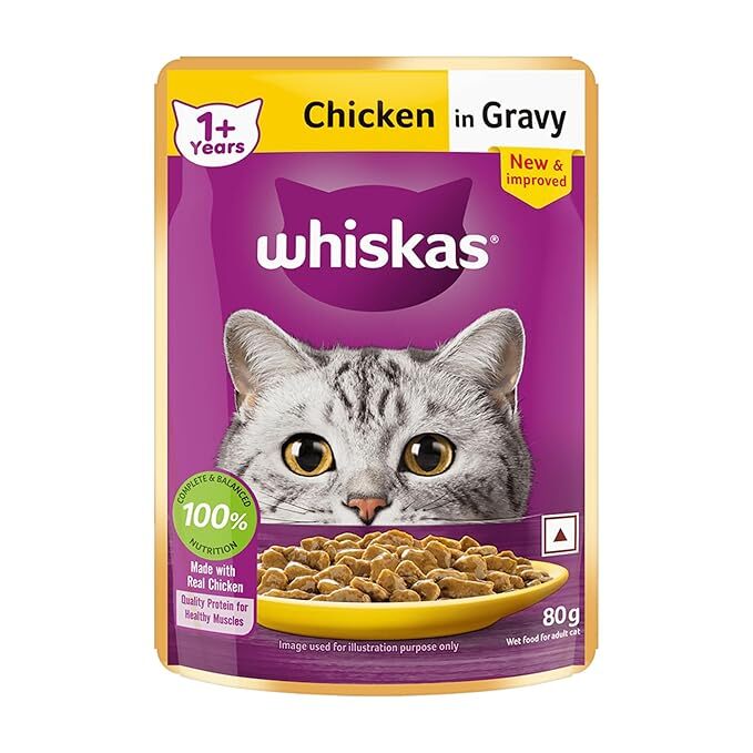 Whiskas Chicken In Gravy 80g
