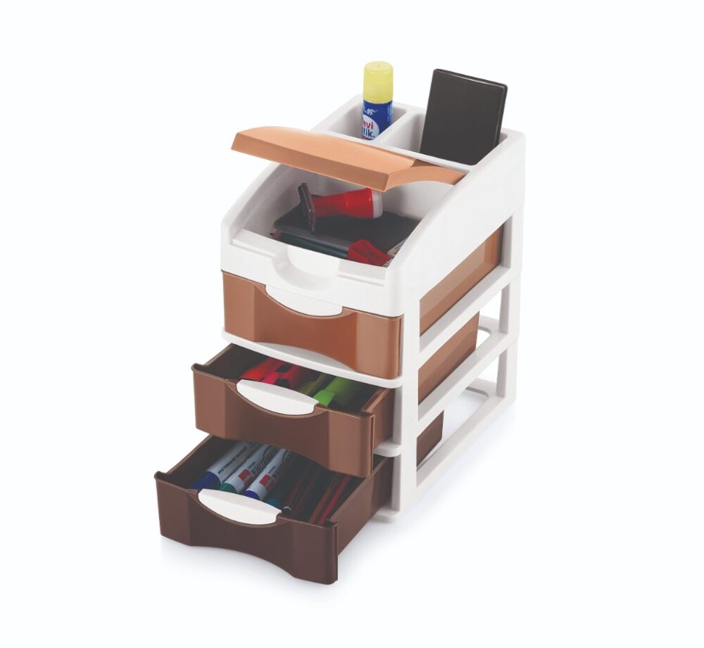 Liza Comfy Table Drawers - 3 Layers