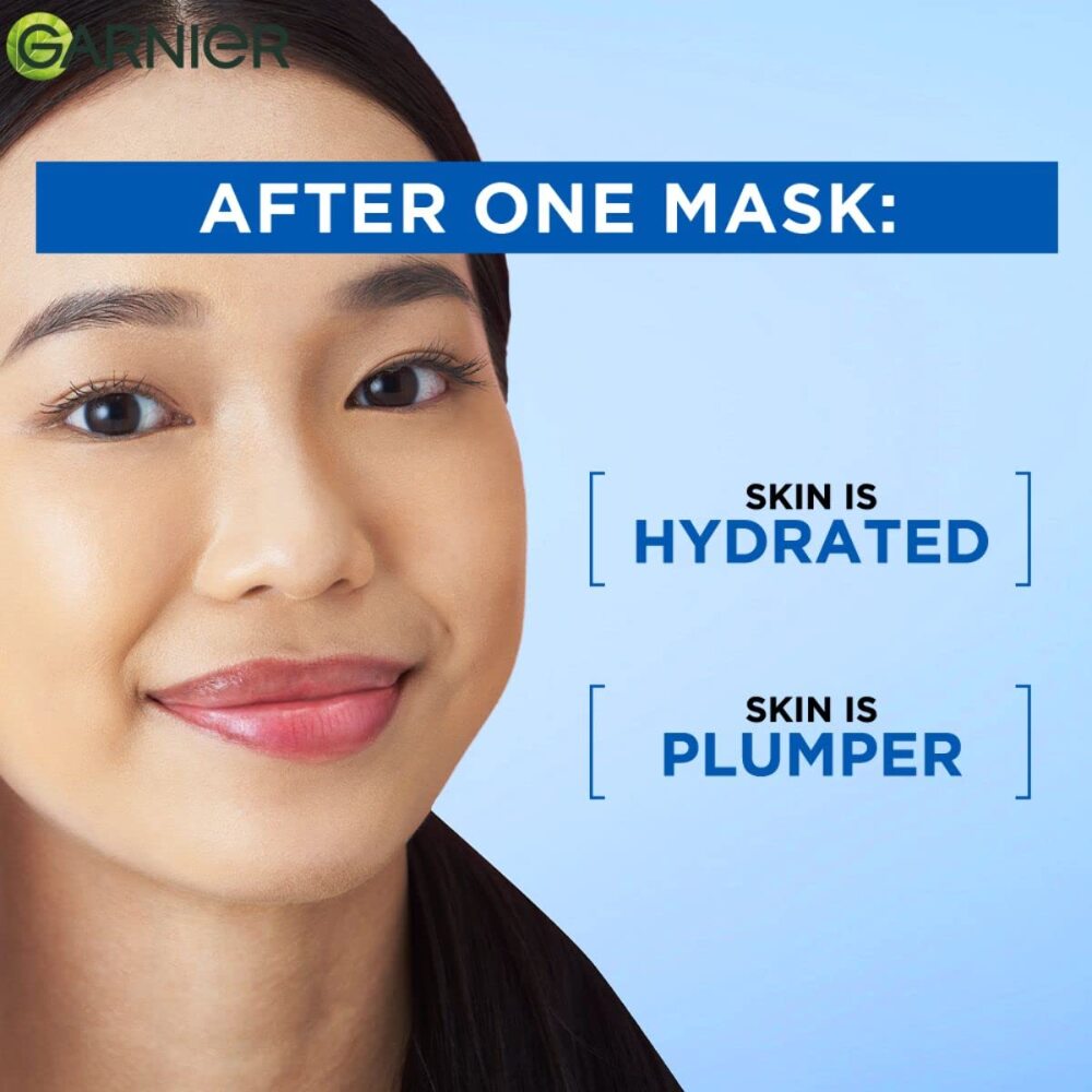 Garnier Skin Naturals, Serum Mask, Purifying & Pore Reducing, Hydra Bomb Green Tea Mask, 1 pc, 28g