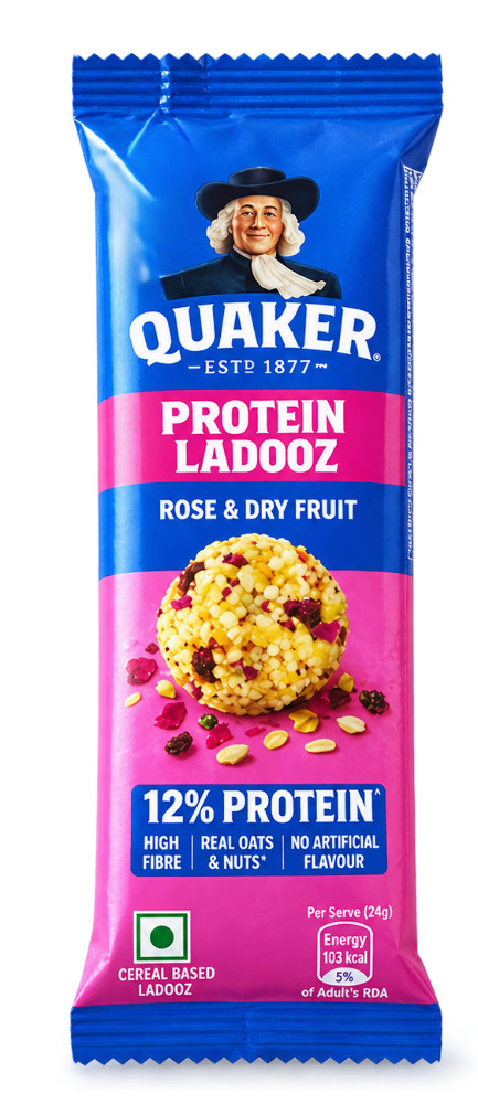 Quaker Protein Ladooz Rose & Berry 24gm