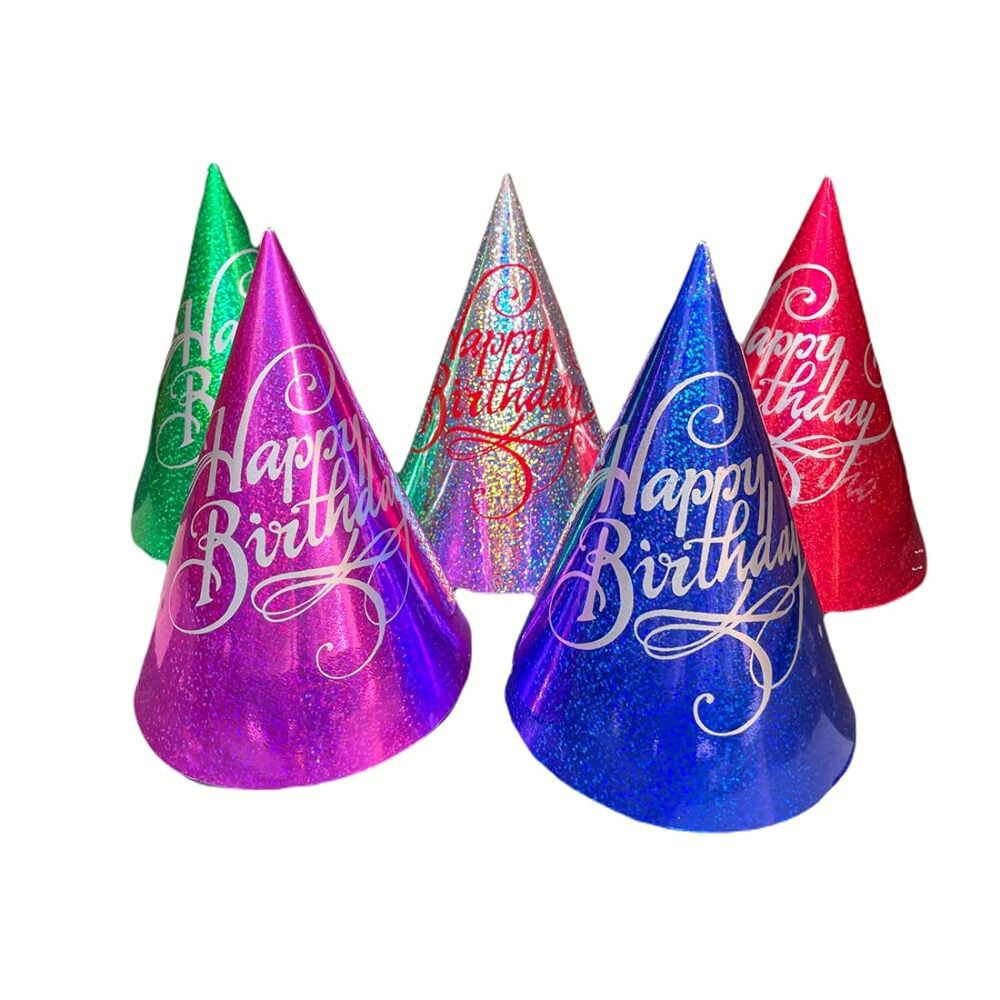 Happy Birthday Designer Leaf Cap.