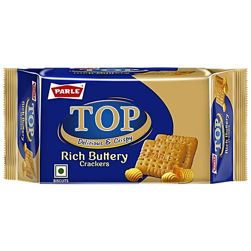 Parle Top Buttery Crackers, 63.7 g Pouch