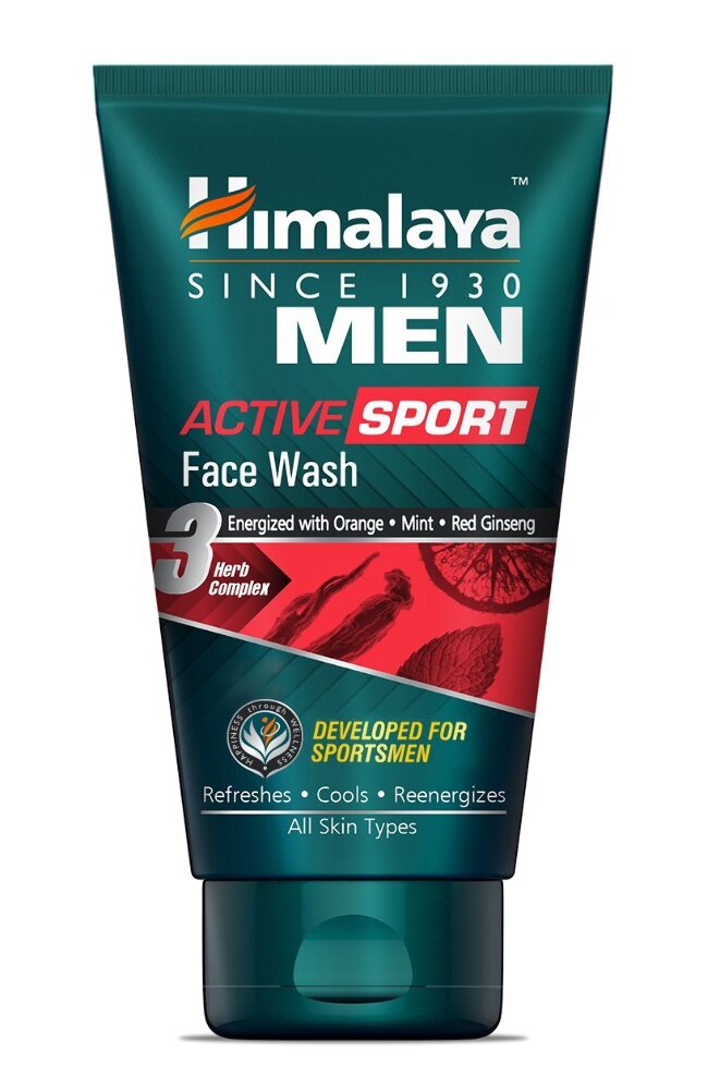 Himalaya Men Active Sport Face Wash, 100 ml