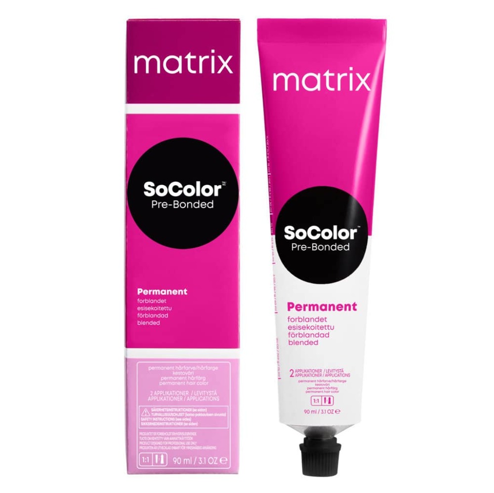 Matrix Socolor Pre Bonded Permanent Hair Color - Dark Brown (3NN), 90 ml