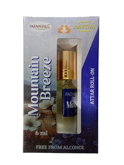 Patanjali Mountain Breeze Attar Roll On 6 ml