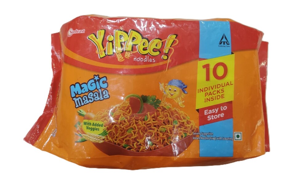Sunfeast Yippeei Noodles 10 Individual Packs 726GM