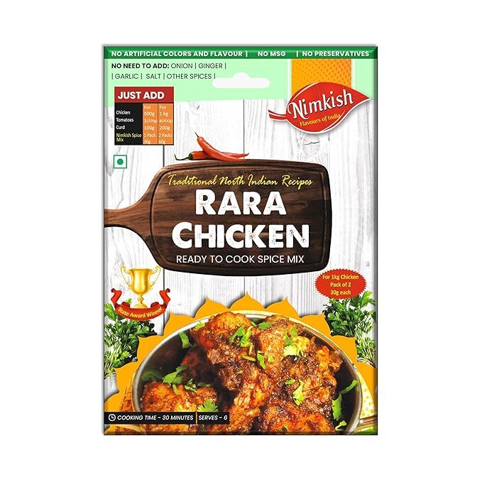 Nimkish Rara Chicken Masala 60g
