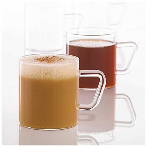 Borosil Vision Classic Glass Mugs Set Of 6 190ml*6 BV430112098
