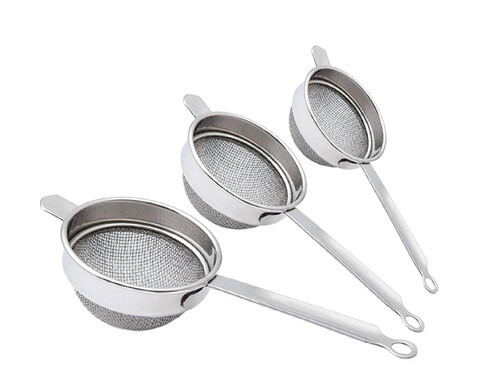Taj Mahal Stainless Steel Soup strainer