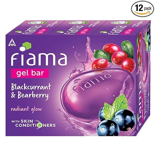 Fiama Gel Bar Blackcurrant & Bearberry buy 4 get 1 free