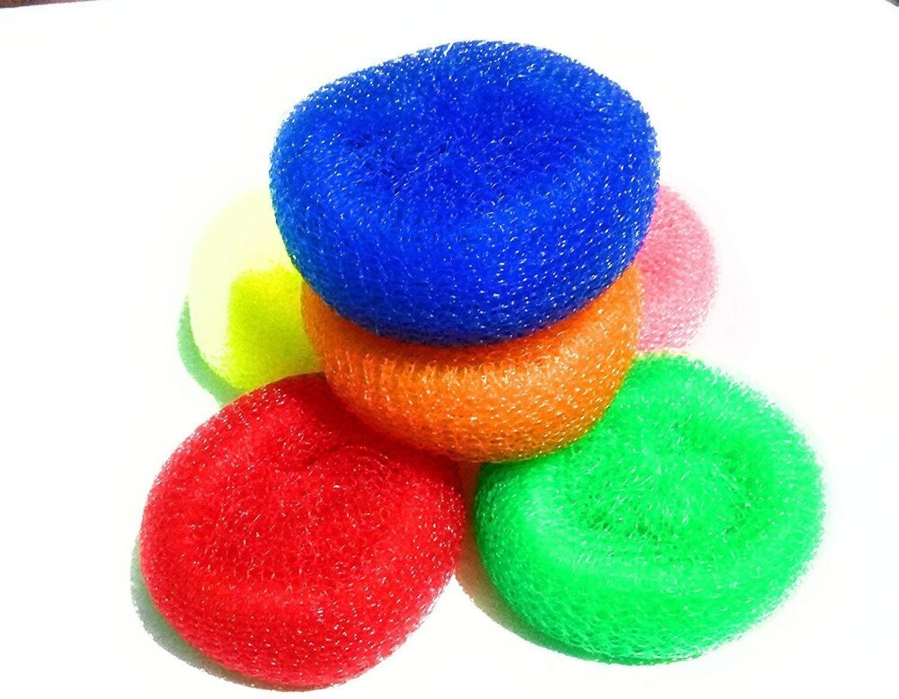 Mahak Plastic Kitchen Scrubber For Dish/Utensils