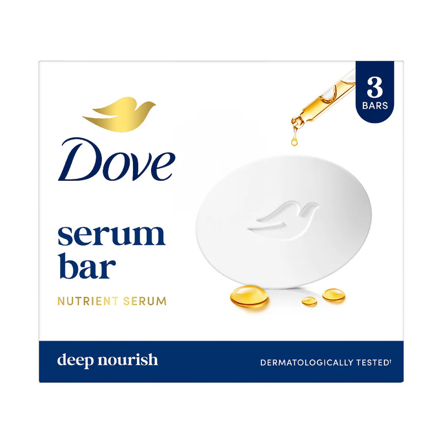 Dove Serum Bar Nutrient Serum Deep Nourish, 3Bars