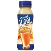 Amul Kool Milk - Badam Flavour, 180 ml Pet Bottle