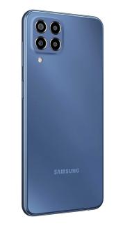 Samsung Galaxy M33 5G (Deep Ocean Blue, 8GB, 128GB Storage) | 6000mAh Battery | Upto 16GB RAM with RAM Plus | Without Charger