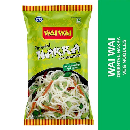 Wai Wai Oriental Hakka Veg Noodles 160g