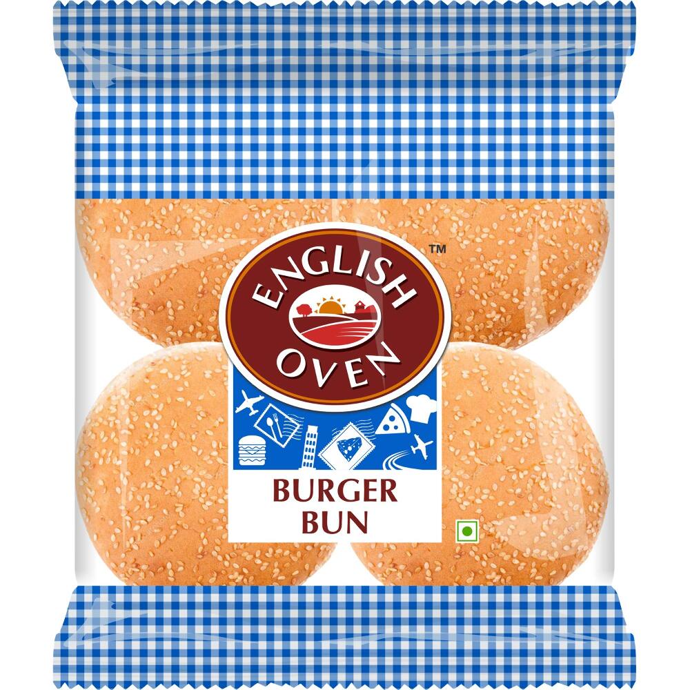 English Oven Burger Bun with Sesame Seeds 300 g