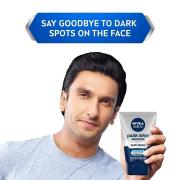 NIVEA MEN Dark Spot Reduction Face Wash For Clean & Clear Skin With 10x Vitamin C Effect, 50 gm