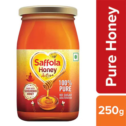 Bulk Deal - Saffola Active Honey 250 g ( Pack of 5 )